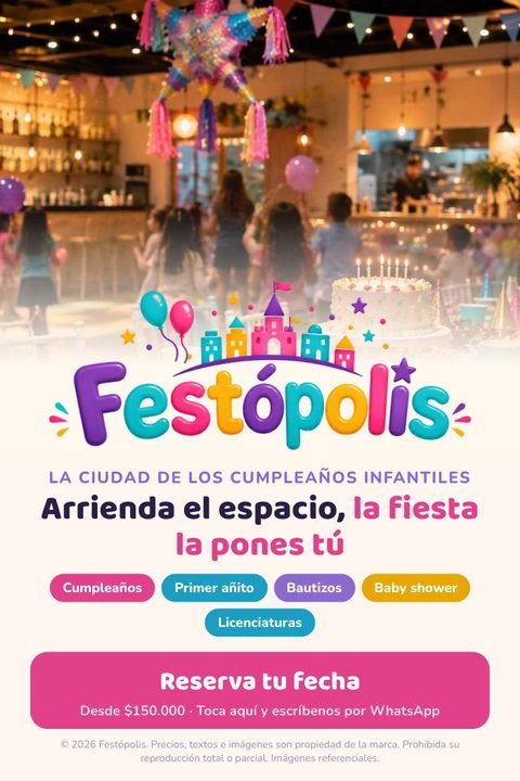 Portada del catálogo 2026 de Festópolis